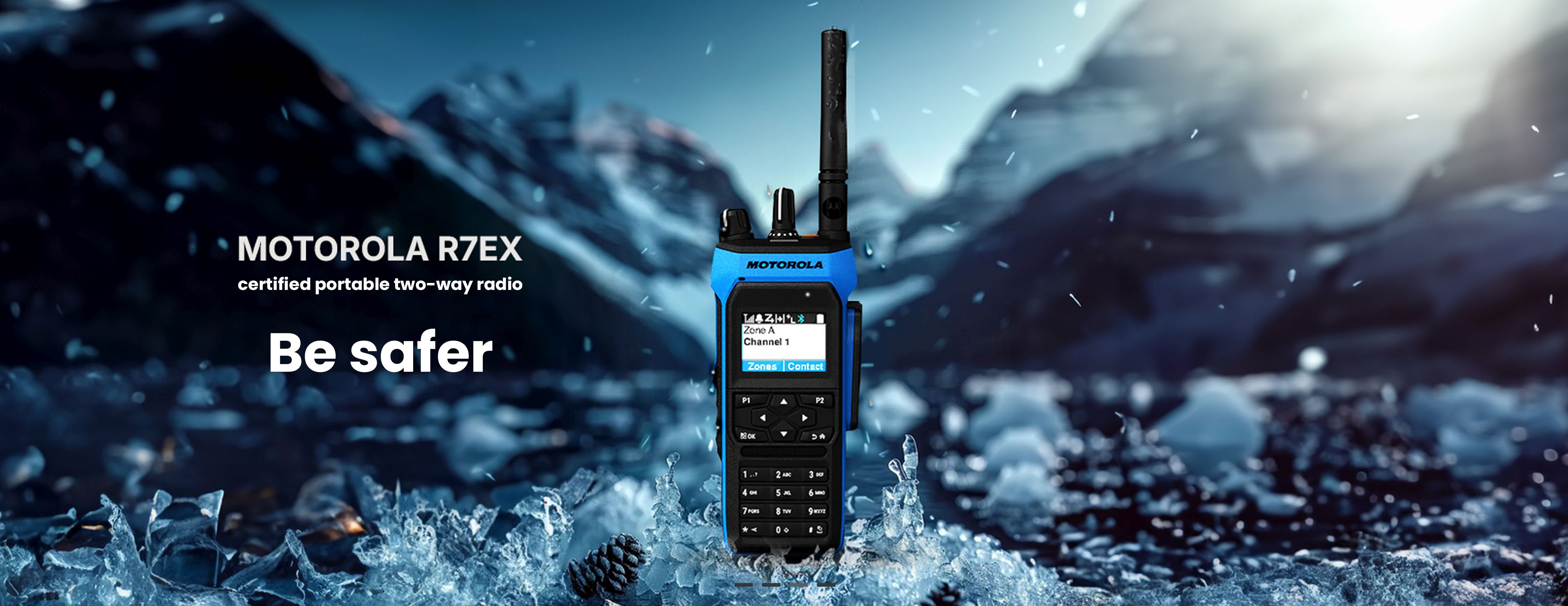 Motorola R7ex Intrinsically Safe Two-Way Radio – Official Taksar Partner in UAE