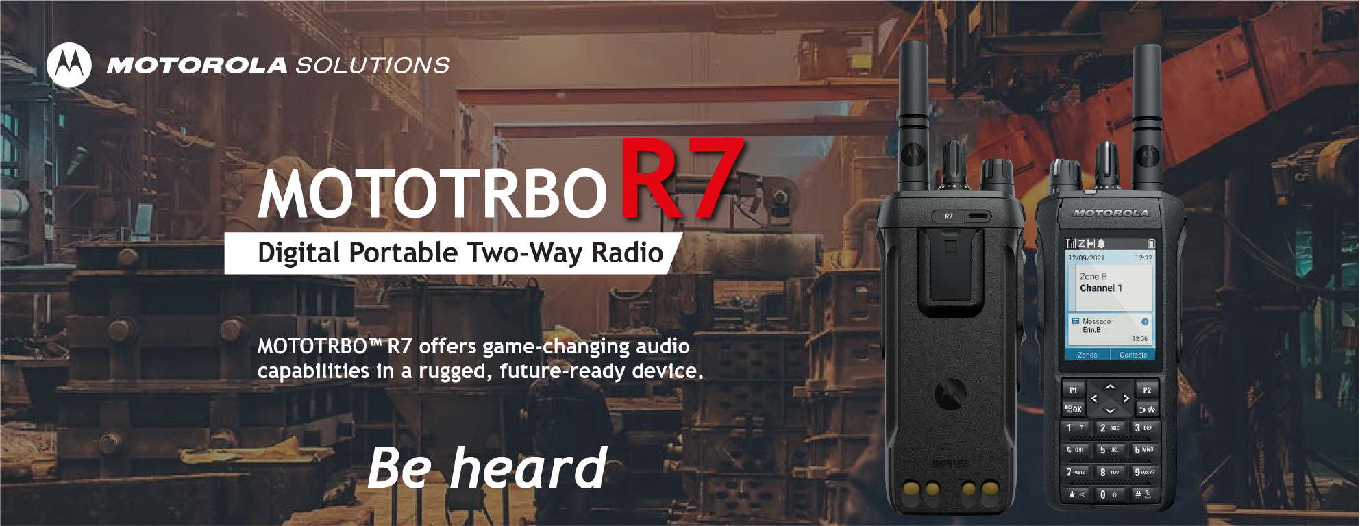Motorola R7 Radios in UAE – Professional Digital Two-Way Communication