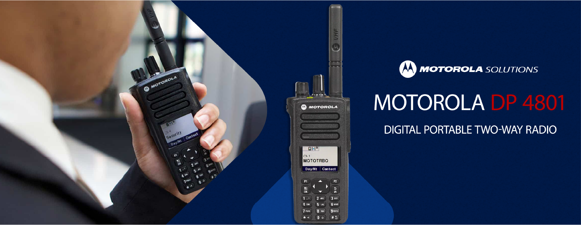Motorola DP4801 Digital Two-Way Radio – Advanced Communication in UAE
